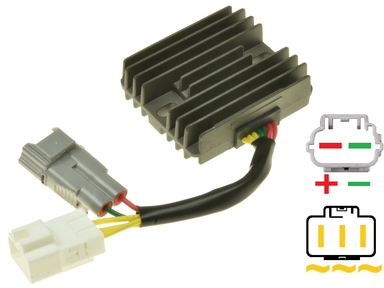CARR694VL Suzuki VL1500 VZ1500 VZR1800 AN650 MOSFET Voltage regulator rectifier (SH820AA, 32800-10G30) CARR694VL Suzuki VL1500 VZ1500 VZR1800 AN650 MOSFET Voltage regulator rectifier (SH820AA, 32800-10G30)