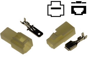 Batterie / Suzuki Intruder voltage regulator connector set Batterie / Suzuki Intruder voltage regulator connector set