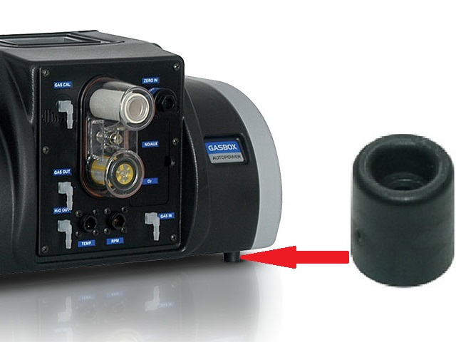Black rubber buffer for Gasbox Black rubber buffer for Gasbox