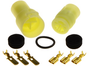 Stator connector plug set waterproof (round) Stator connector plug set waterproof (round)