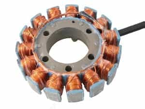 Yamaha FZR400 stator alternator rewinding Yamaha FZR400 stator alternator rewinding
