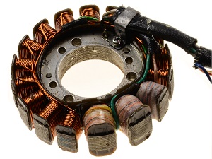 Yamaha RD350 YPVS 1WT 1FX stator alternator revision