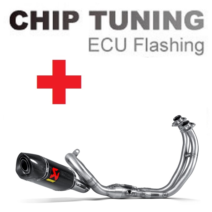 Yamaha XSR 700 2021-2023 High Performance ECU Flash tuning + Akrapovic S-Y7R8-HEGEHT (Stage 3)