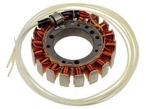 Yamaha XV1100 Virago stator alternator rewinding Yamaha XV1100 Virago stator alternator rewinding
