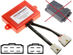 Yamaha XV750 Virago igniter ignition module CDI TCI Box (J4T032, 3JL-82305-00) Yamaha XV750 Virago igniter ignition module CDI TCI Box (J4T032, 3JL-82305-00)