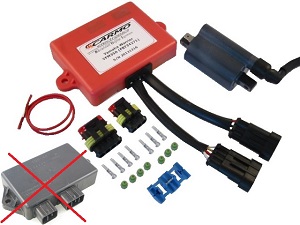Yamaha YFM350 WARRIOR (F8T34271, 3GD-40) igniter ignition module CDI Box Yamaha YFM350 WARRIOR (F8T34271, 3GD-40) igniter ignition module CDI Box