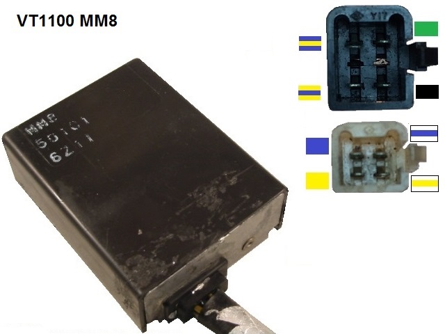 VT1100 Shadow igniter ignition module TCI CDI Box (OKI, MM8, 501C1, 501C2)