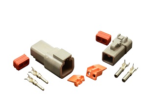 2 pole superseal connector Amphenol - Deutsch DTP06-2S DTP04-2P 2 pole superseal connector Amphenol - Deutsch DTP06-2S DTP04-2P