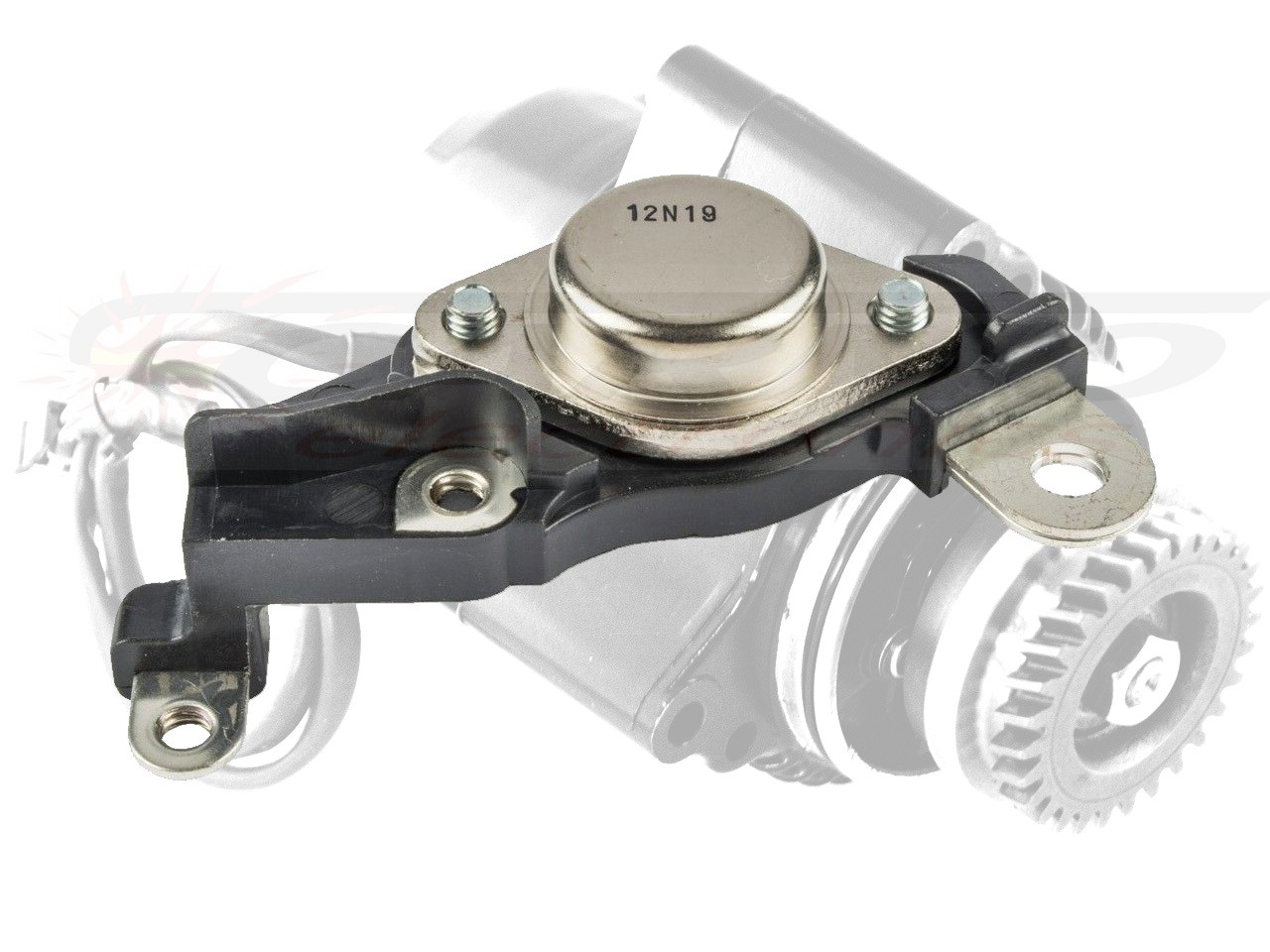 Triumph Yamaha Alternator Voltage Regulator- RTRG25W (1300000, 100211-4950 DENSO) - Click Image to Close