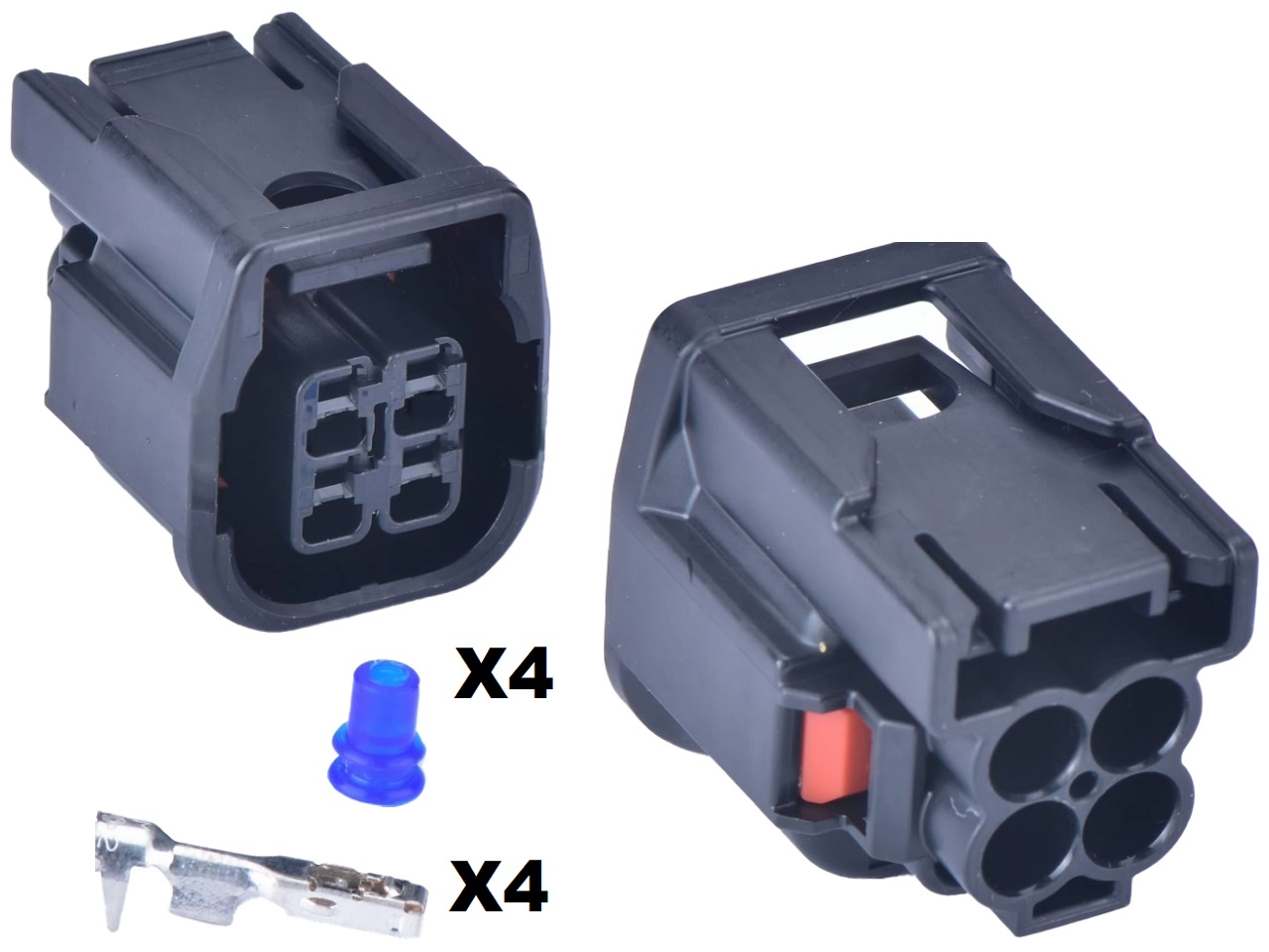 Aprilia lambda sensor oxygen sensor connector 4 way - Click Image to Close