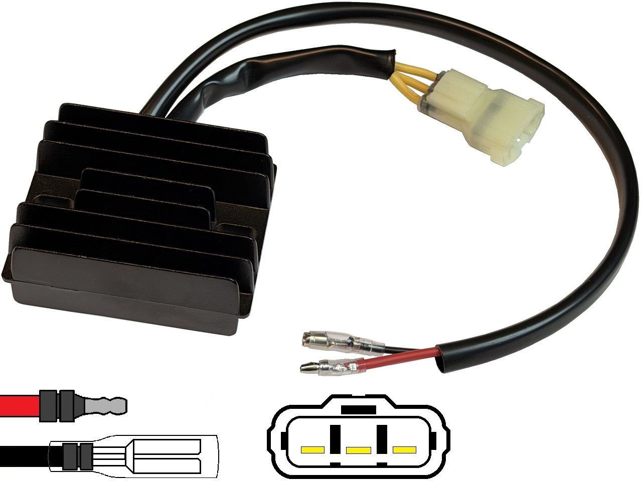 CARR101-ADLY - Adly Hurricane 450 500 Beeline Bestia ONLINE 5.5 MOSFET voltage regulator rectifier (31600-501-000) - Click Image to Close