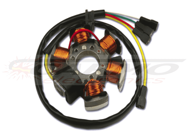 Improved stator alternator Aprilia Beta Malaguti Rieju 50cc - CARG261 - Click Image to Close