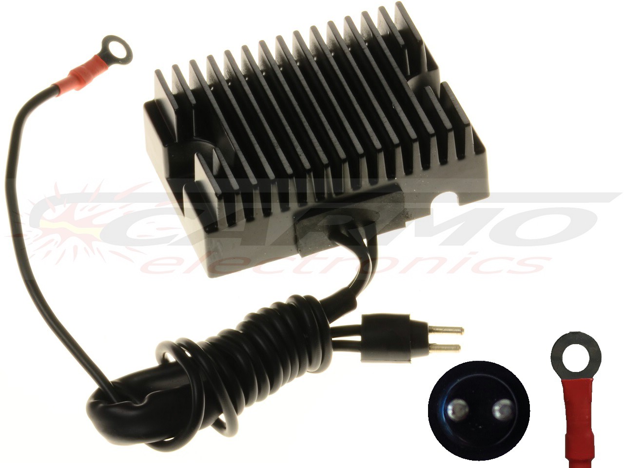 CARR-HARLEY-05JW - Voltage regulator rectifier Harley Davidson Sportster XLH - Click Image to Close