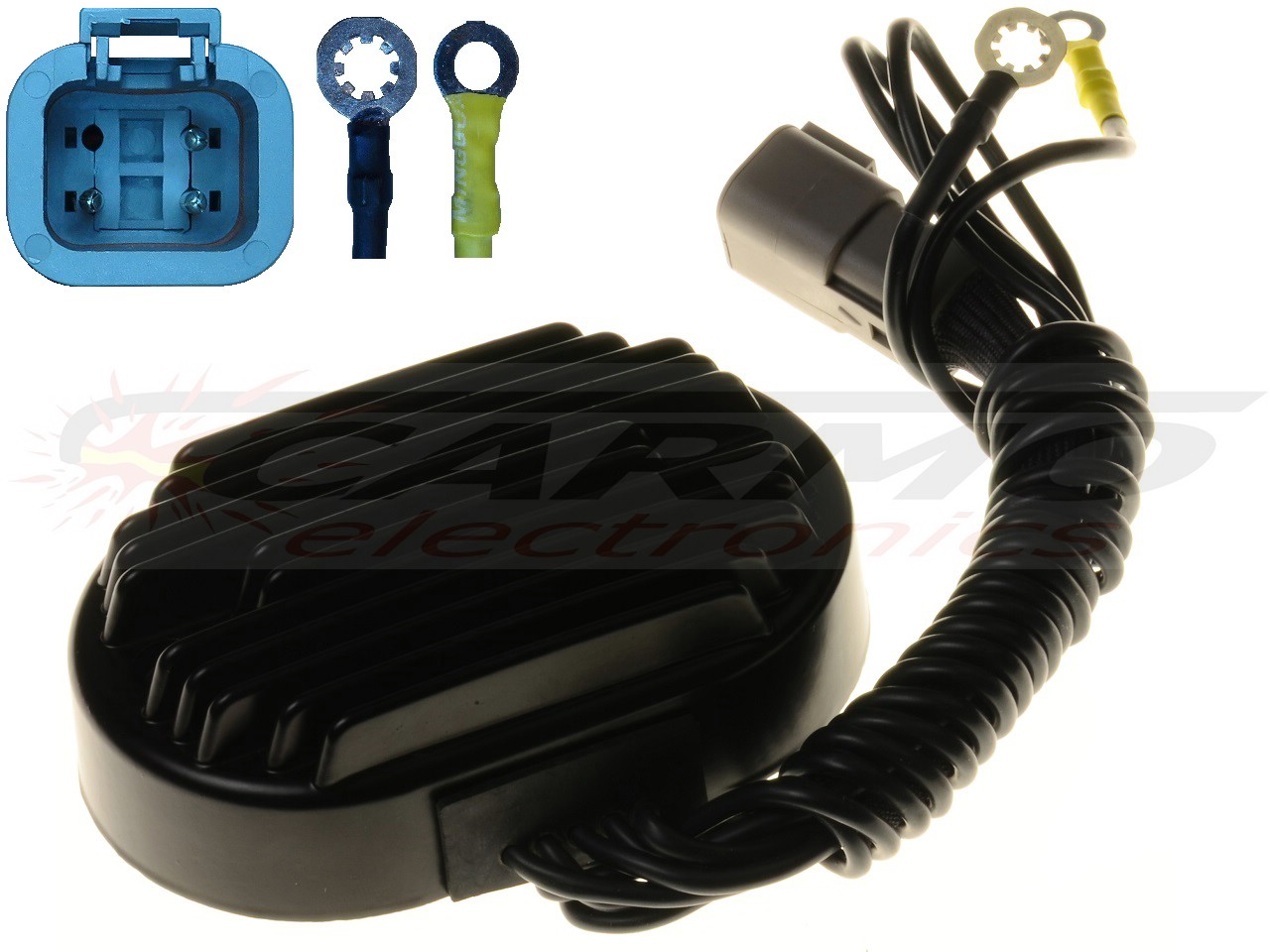CARR-HARLEY-08JW - Harley Davidson Softail Voltage regulator rectifier - Click Image to Close