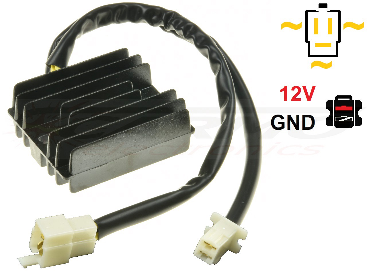 CARR201-DRZ - MOSFET Suzuki DR-Z400 RMX250S Voltage regulator rectifier Lithium Ion (H32800-08D00) - Click Image to Close