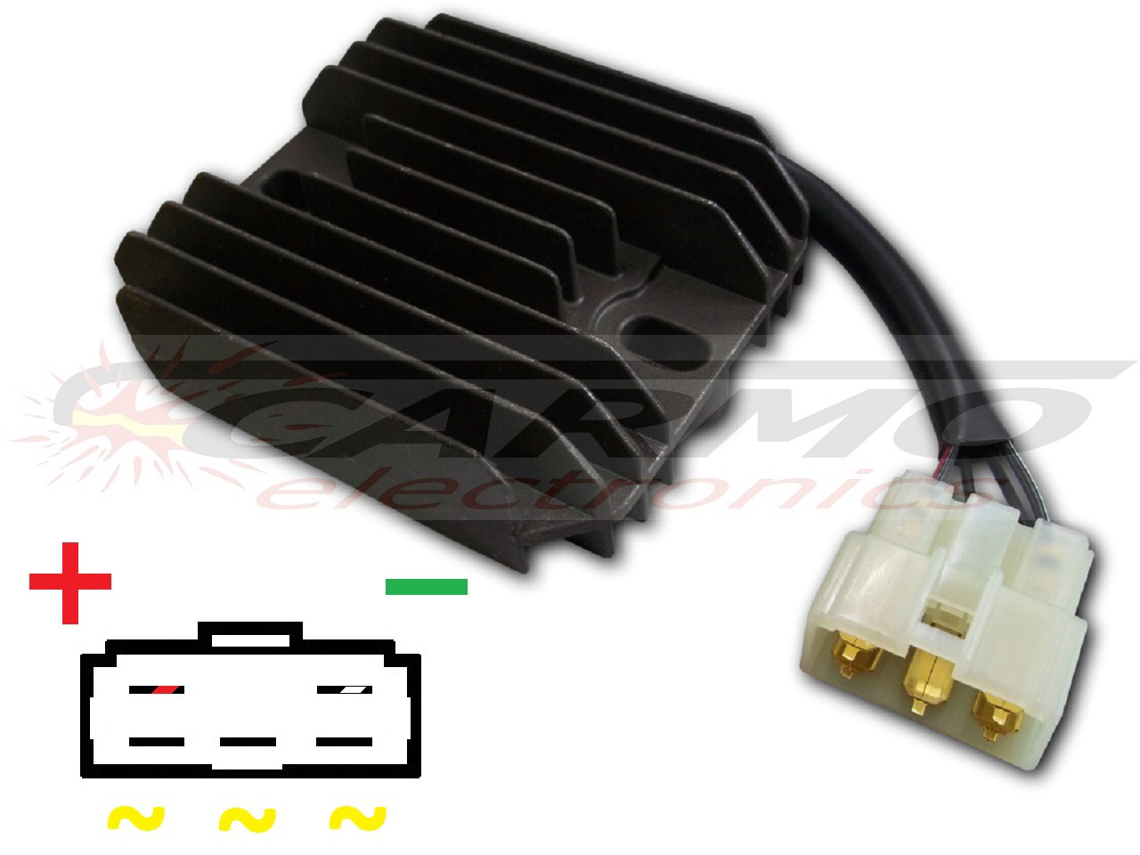 CARR201 - MOSFET Voltage regulator rectifier (SH535A-12, SH650-12, SH532-12) - Click Image to Close
