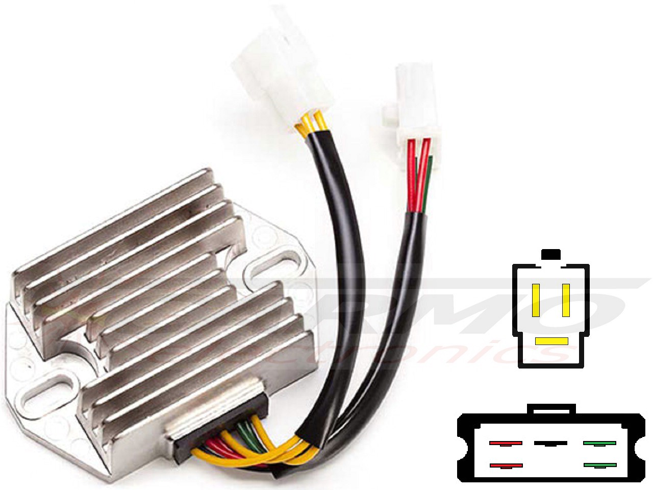 CARR641 Transalp Africa twin Shadow Intruder MOSFET Voltage regulator rectifier - Click Image to Close