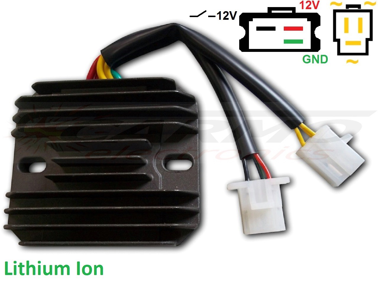 CARR6654-LI SH532-12 MOSFET Voltage regulator rectifier - Lithium-Ion - Click Image to Close