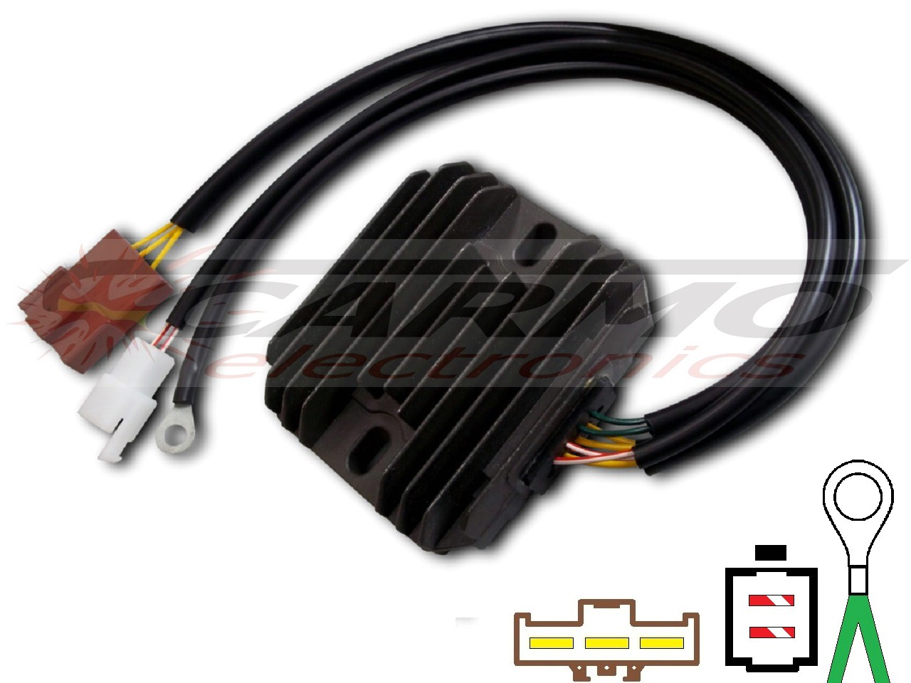 CARR694-KTM-LC 690 950 990 1190 MOSFET Voltage regulator rectifier (SH541SA, SH541KB) - Click Image to Close