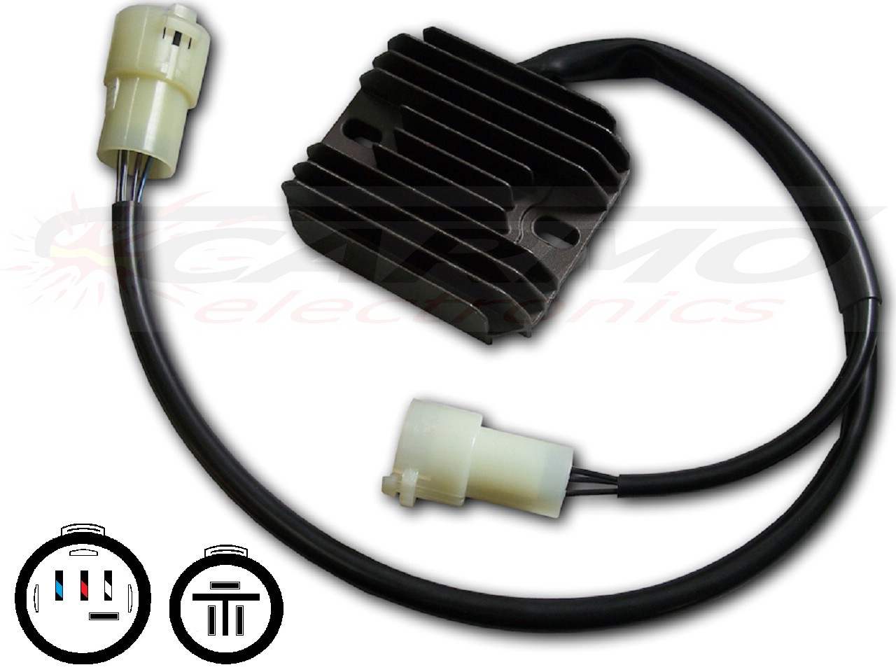 CARR694Ka - Kawasaki ZX600 ZX636 MOSFET Voltage regulator rectifier - Click Image to Close