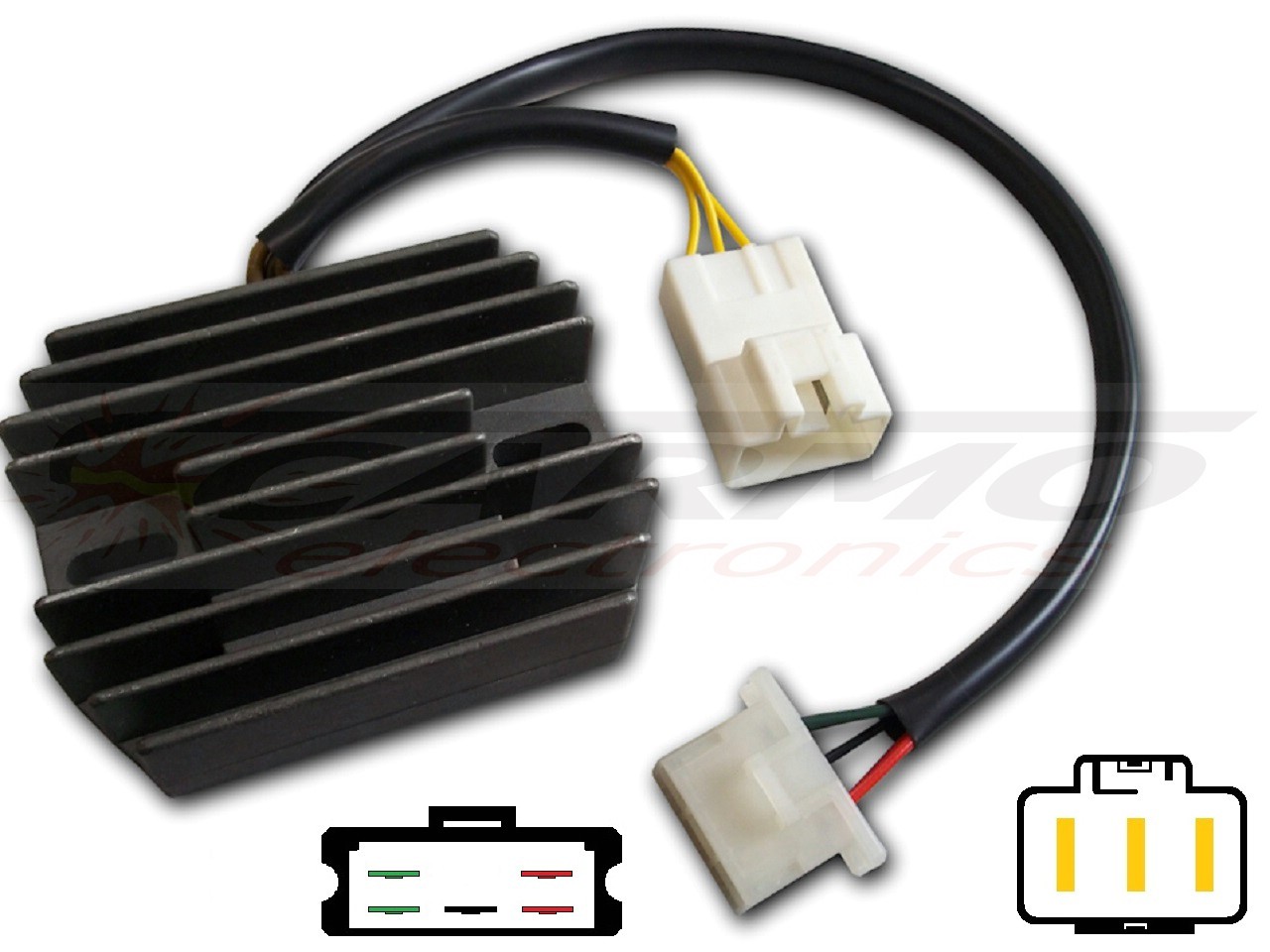CARR694SW Honda Silverwing MOSFET Voltage regulator rectifier - Click Image to Close