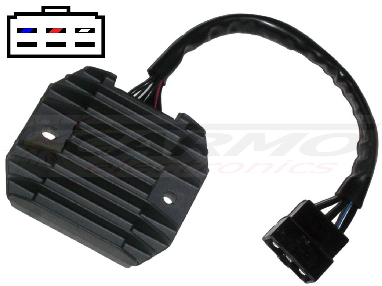 CARR694VN 30cm Kawasaki VN800 ZX6R MOSFET Voltage regulator rectifier - Click Image to Close