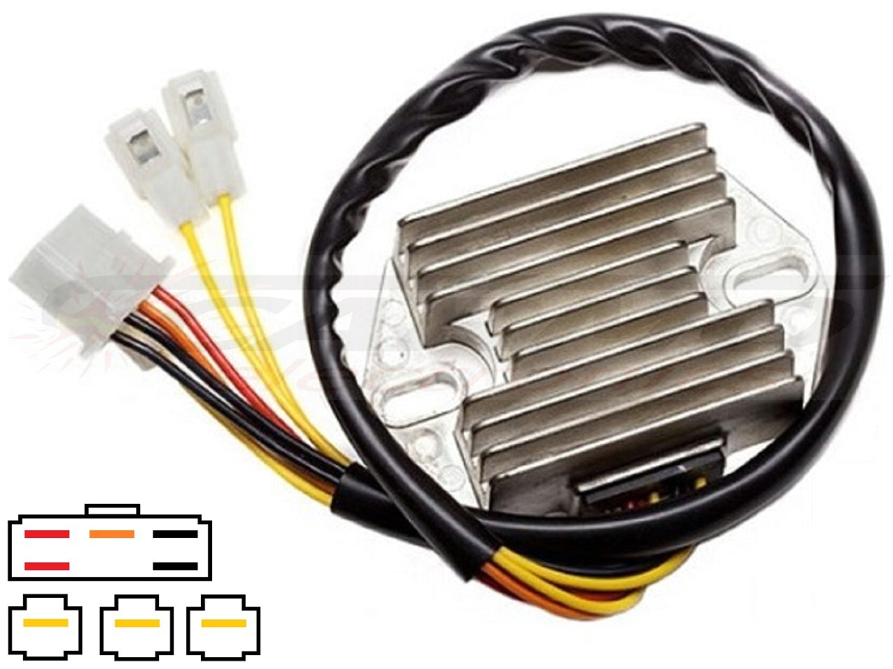 CARR751 Suzuki Intruder MOSFET Voltage regulator rectifier - Click Image to Close