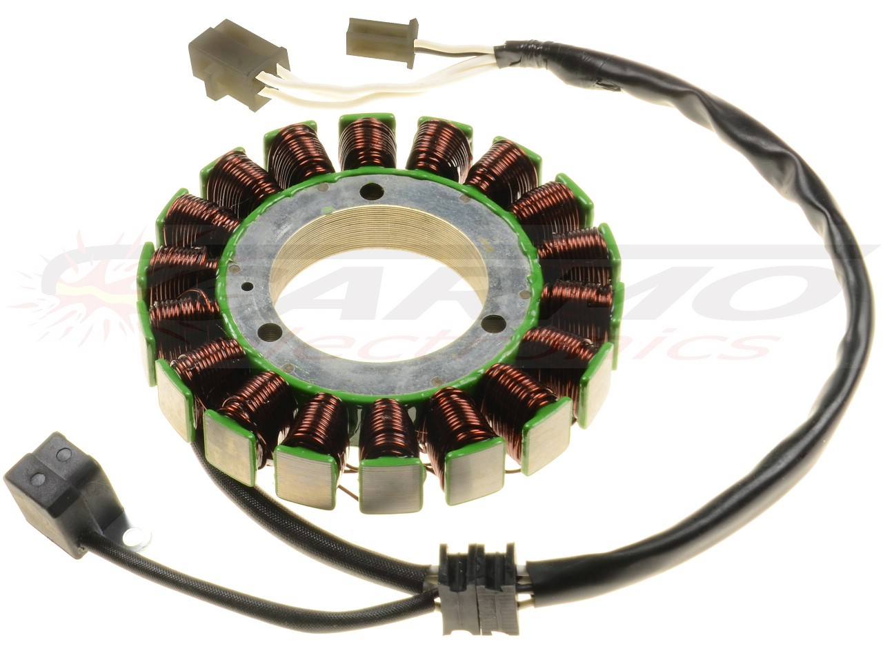 Stator - CARG6101 - Yamaha BT1100 Bulldog XV1700AT Road Star Silverado XVS1100 XVS1100A XVS1100AT V-Star Dragstar - Click Image to Close