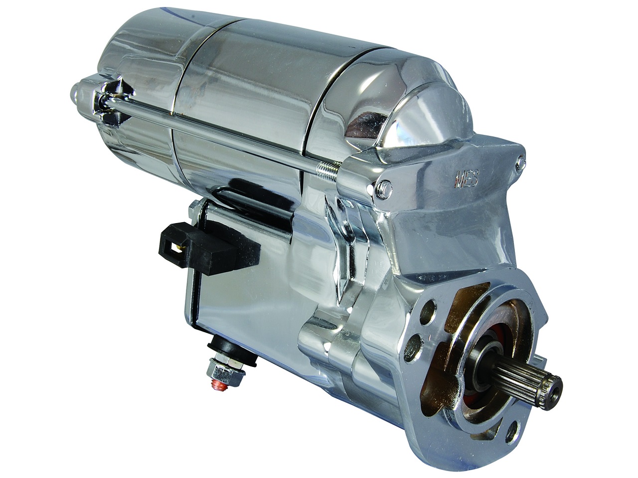 Starter Motor Harley-Davidson Road King Electra Glide Ultra Classic Heritage Softail Street Bob chroom - Click Image to Close
