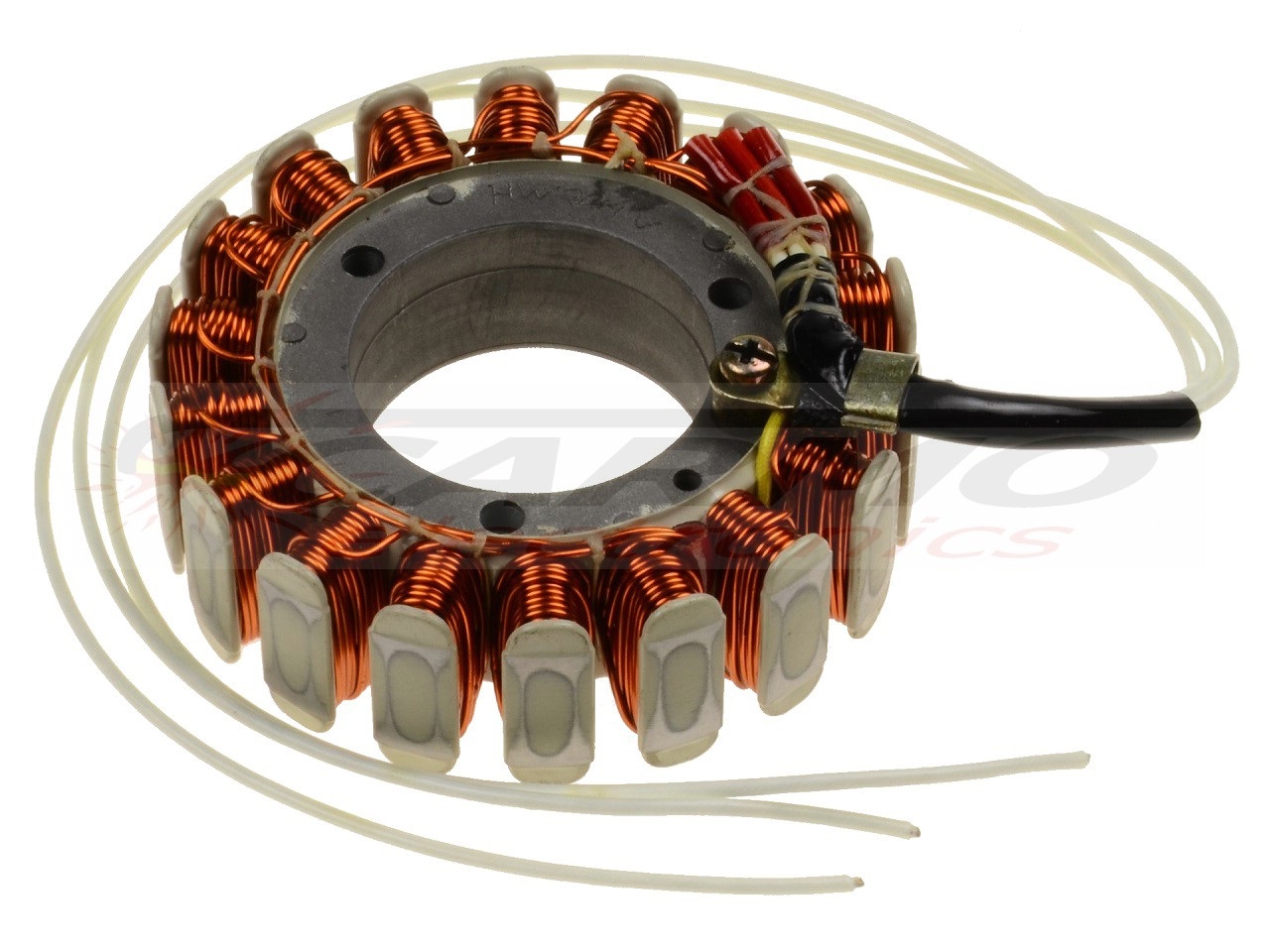 Honda VT750 stator alternator rewinding - Click Image to Close