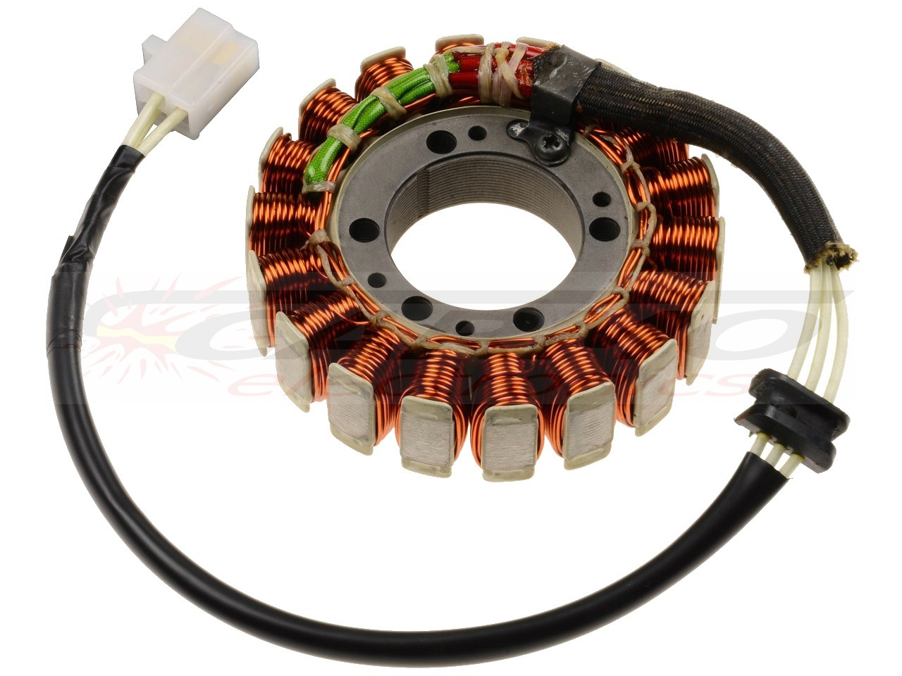 Kawasaki ER6 ER6N 650R Versys 650 stator alternator rewinding - Click Image to Close