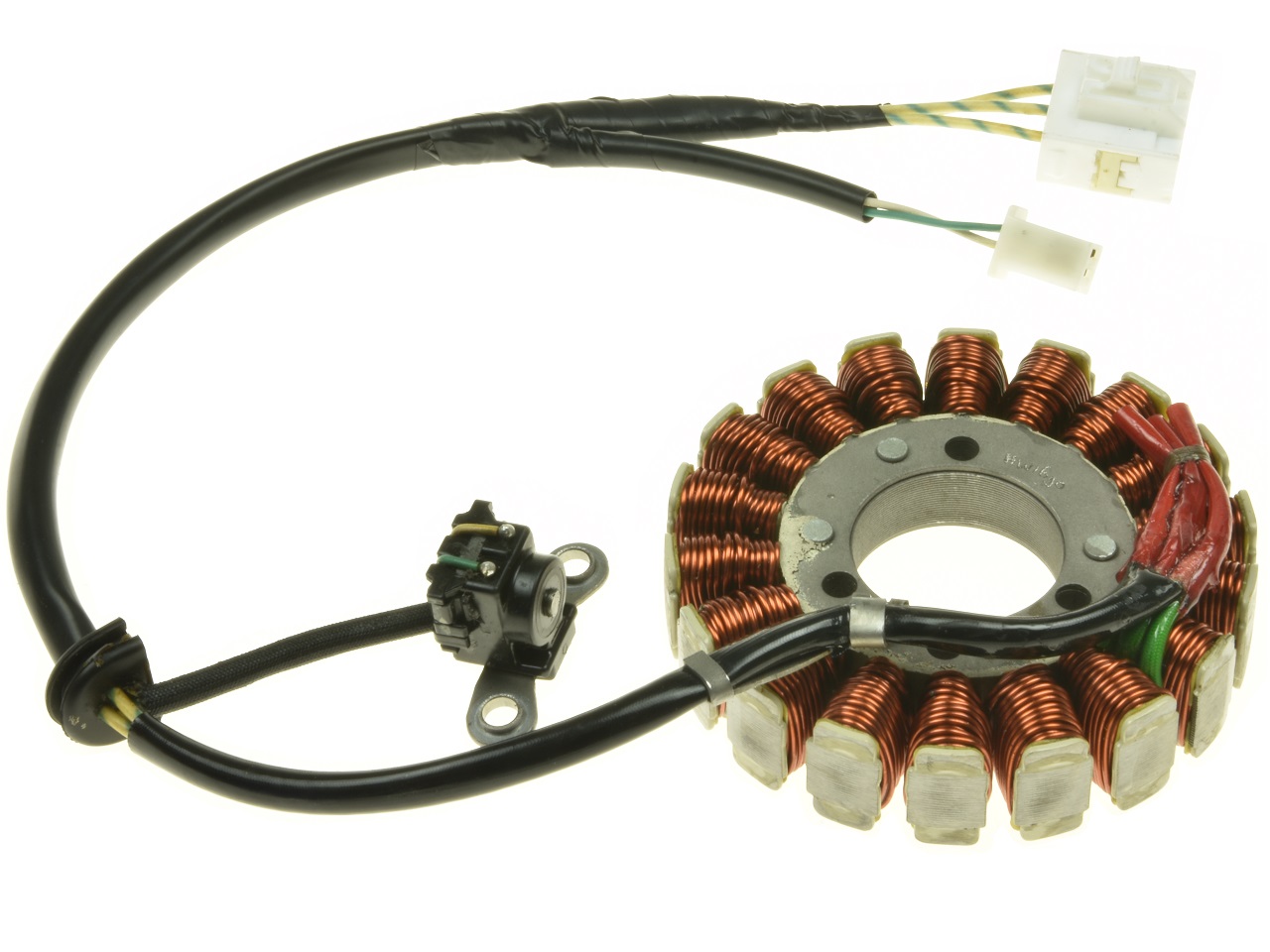 Kawasaki Ninja 300 EX300 ER300 Z300 ER250 EX250 stator dynamo alternator rewinding 21003-0128 - Click Image to Close