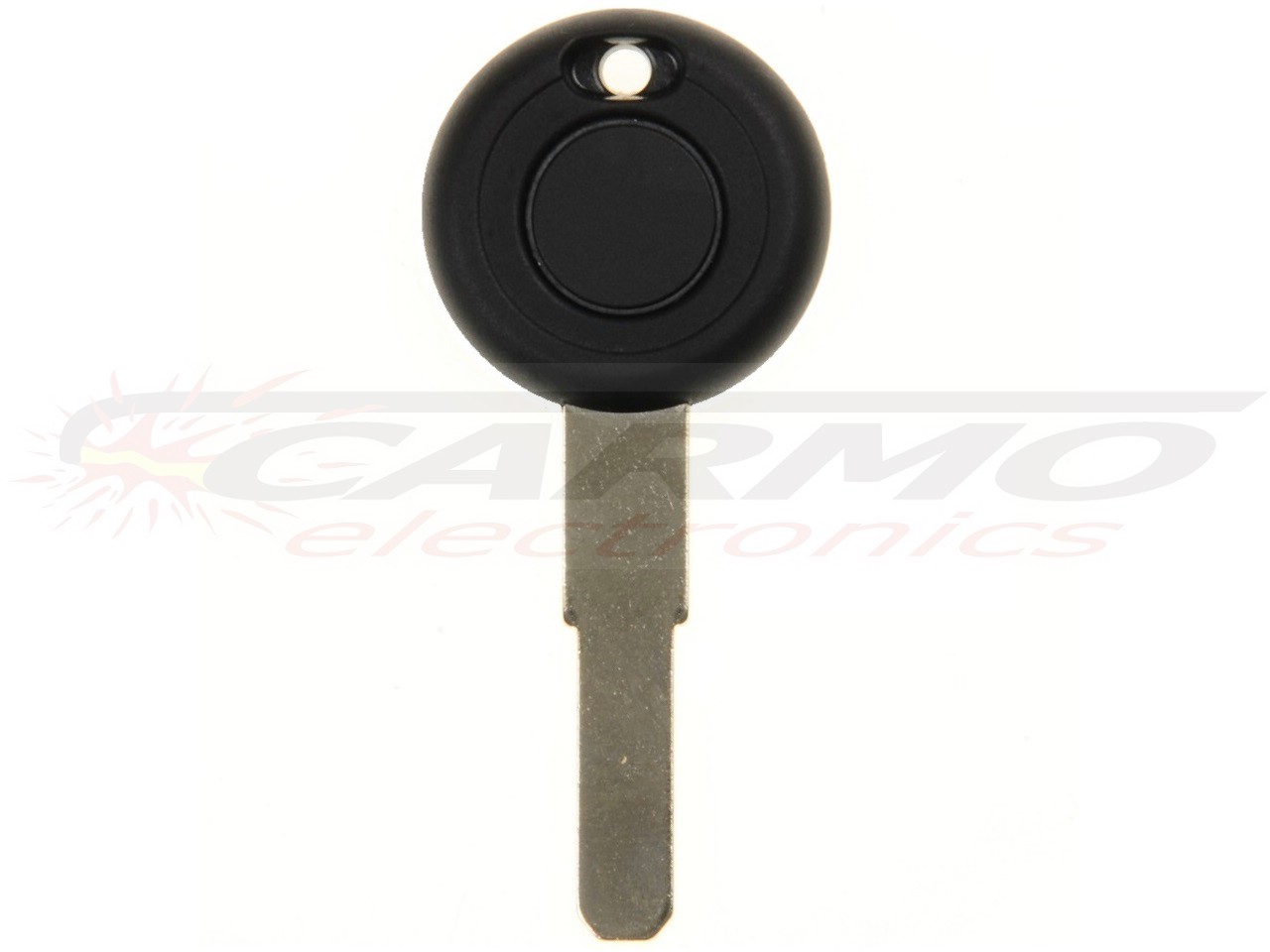 Moto Guzzi blanco transponder key (with chip) - Click Image to Close