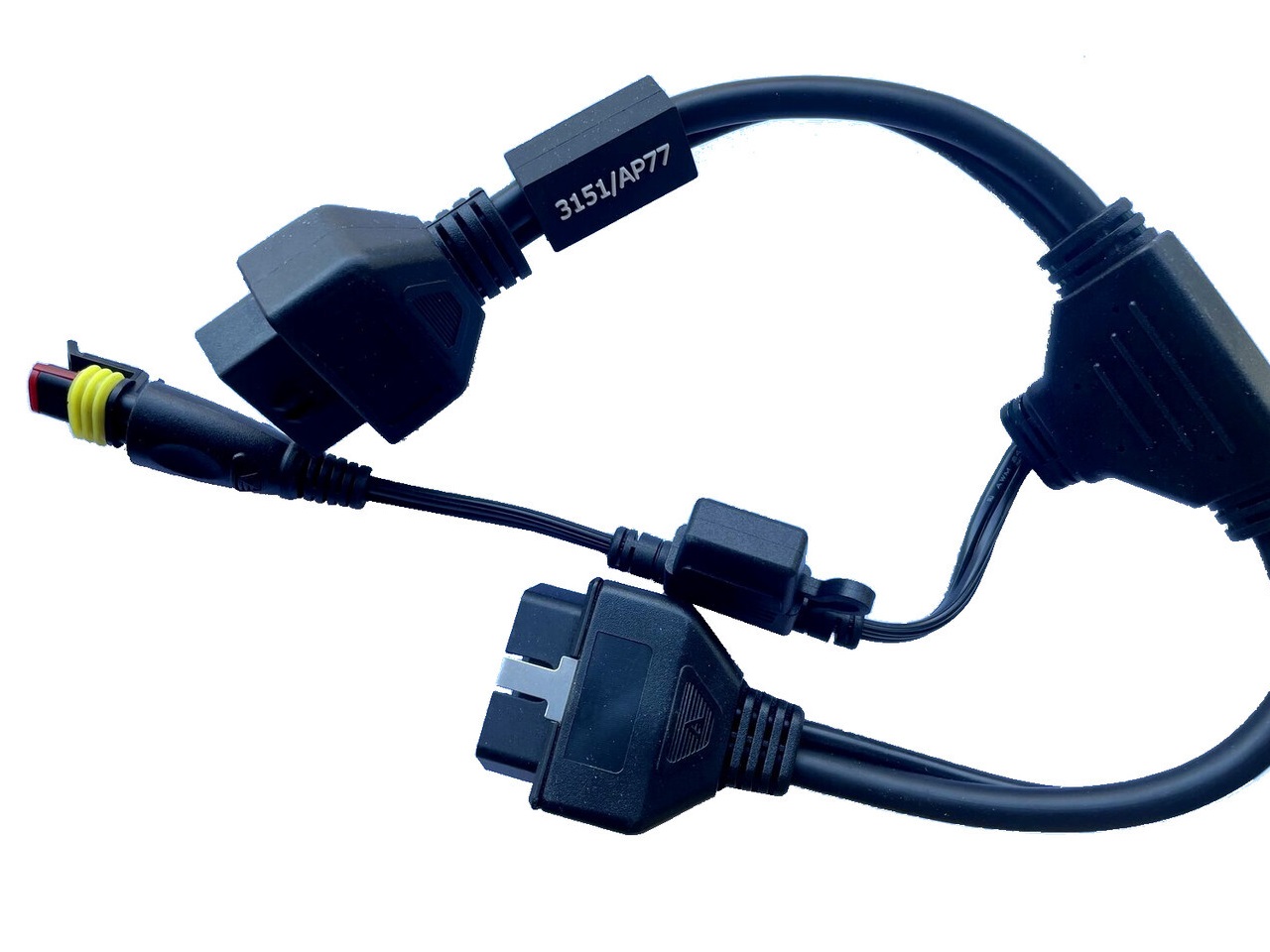 Texa 3151/AP77 Motorcycle EOBD power adaptor diagnostic cable TEXA-3914644 - Click Image to Close