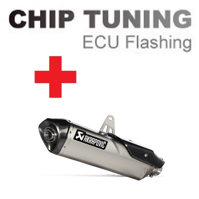 Truimph Tiger 850 / 900 2020-today High Performance ECU Flash tuning+Akrapovic S-T9SO3-HRT (Stage 3) - Click Image to Close