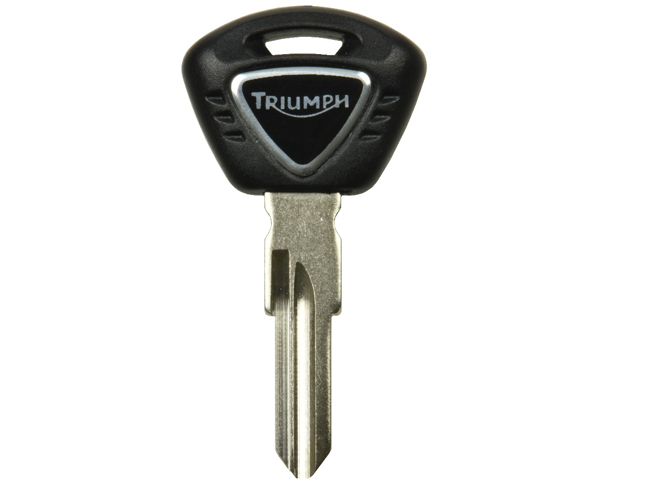 Triumph blanco transponder key (with chip) - T2504558 - Click Image to Close