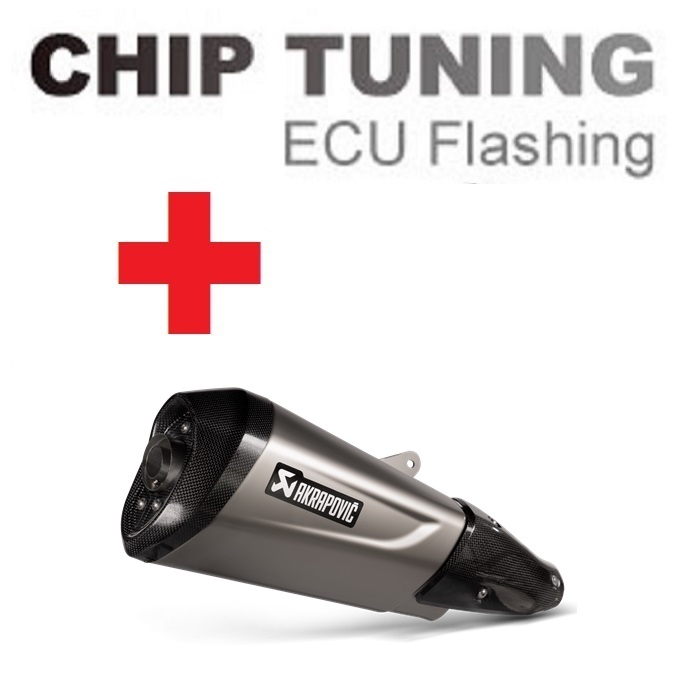 Vespa GTS 300 2021-today High Performance ECU Flash tuning+Akrapovic S-VE3SO11-ZDFSS (Stage 3) - Click Image to Close