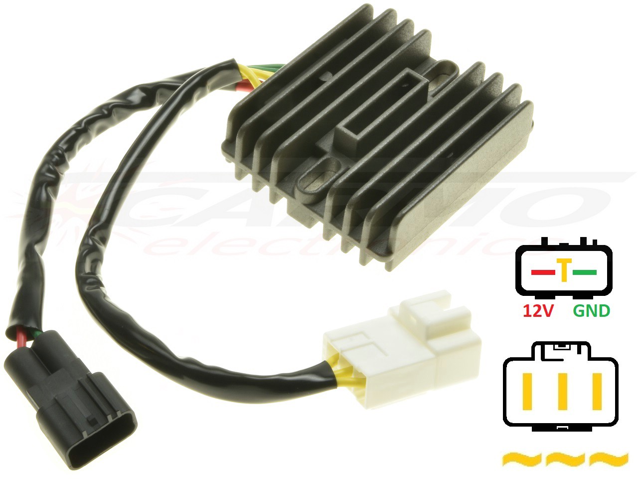 CARR694-VLR Suzuki Intruder MOSFET Voltage regulator rectifier 32800-10G10 - Click Image to Close