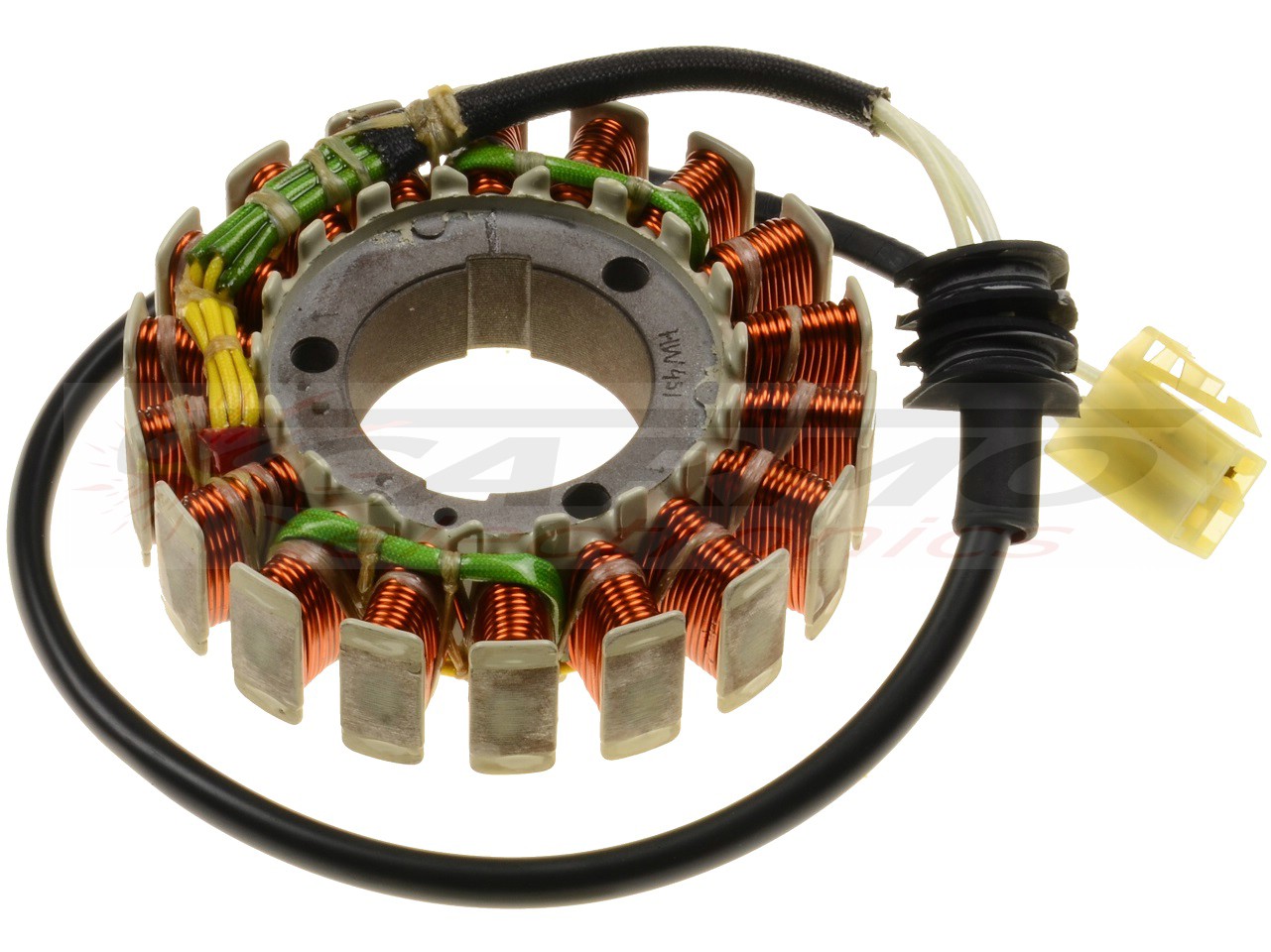 Yamaha FZ6 / FZ6N stator alternator rewinding - Click Image to Close