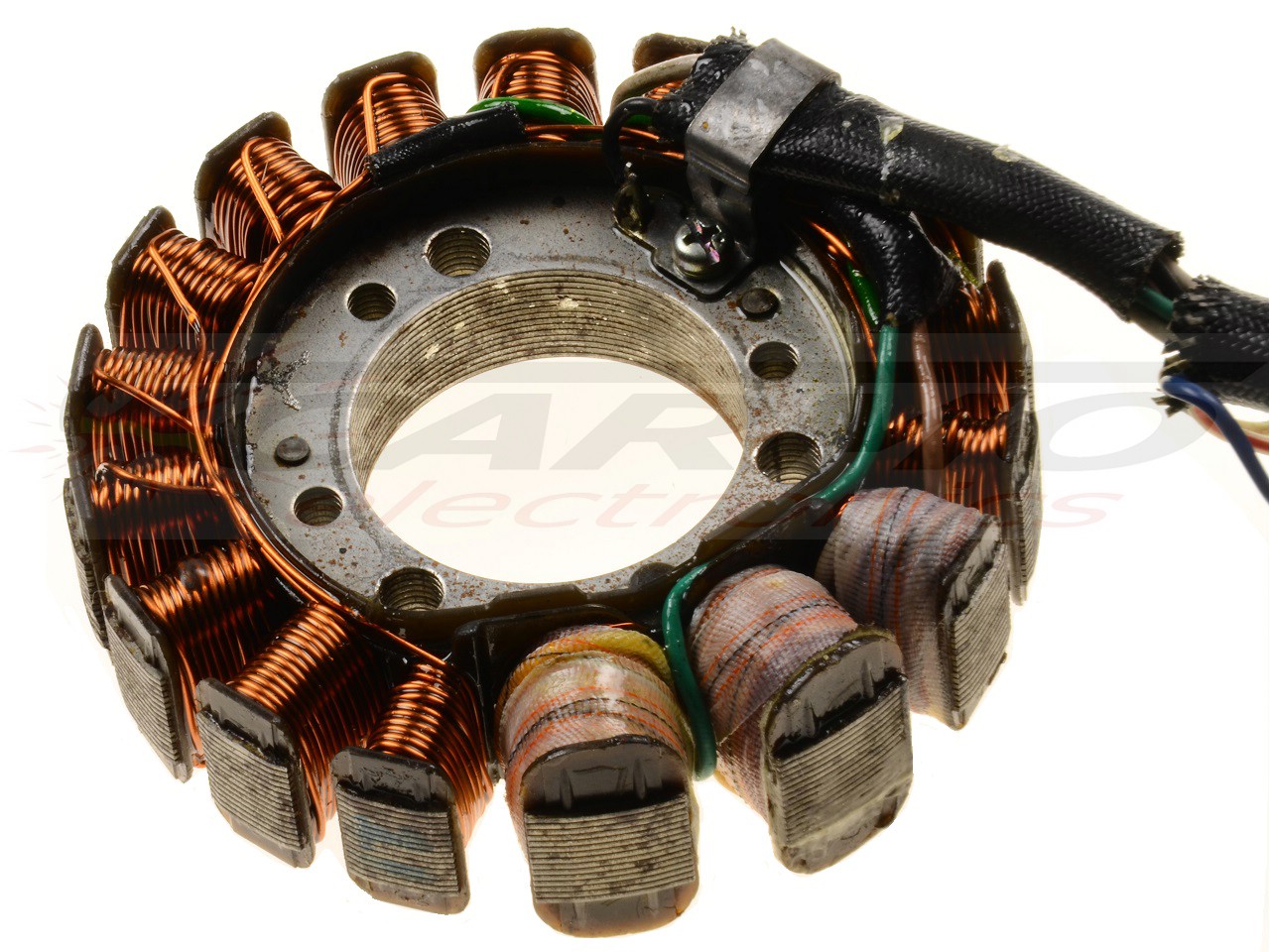 Yamaha RD350 YPVS 1WT 1FX stator alternator revision - Click Image to Close