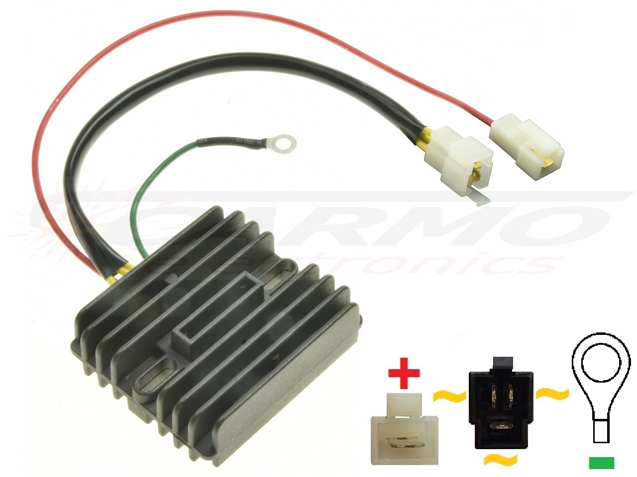 CARR694-XV - Yamaha XV MOSFET Voltage regulator rectifier -- lithium ion batteries - Click Image to Close