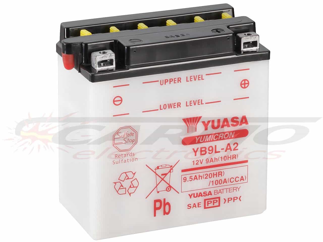 Yuasa YB9L-A2 - Click Image to Close