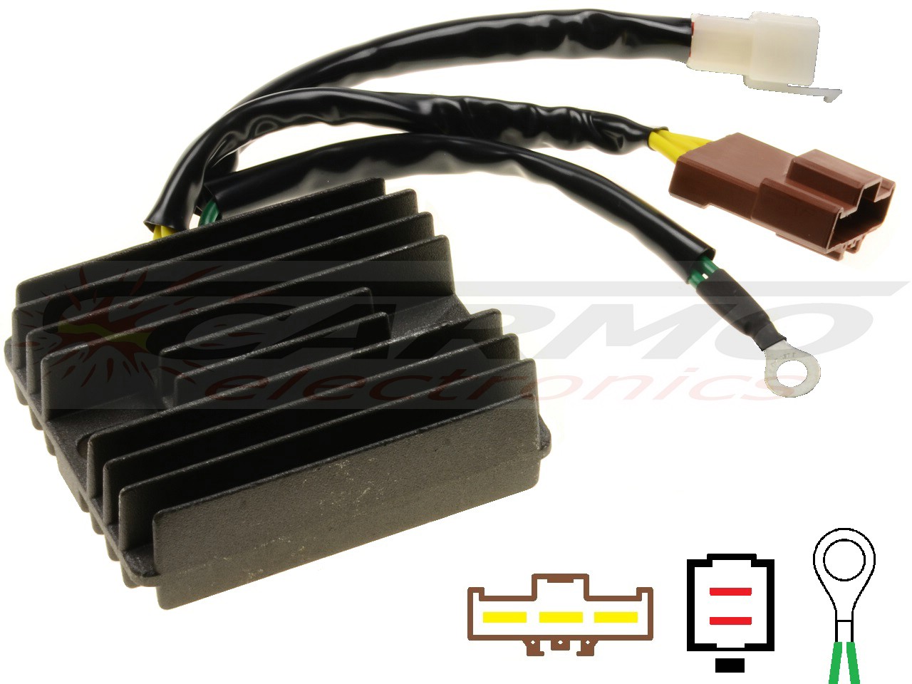 CARR9714-KTM - MOSFET voltage regulator rectifier (SH541SA, BAJA JG402003) - Click Image to Close