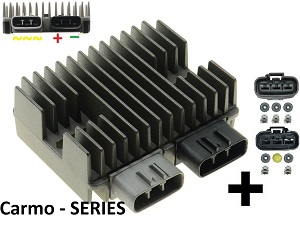 CARR5925-SERIE - MOSFET SERIE SERIES Voltage regulator rectifier (improved SH847) like compu-fire + connectors CARR5925-SERIE - MOSFET SERIE SERIES Voltage regulator rectifier (improved SH847) like compu-fire + connectors